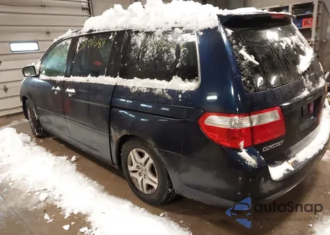 2007 Honda Odyssey Ex-L z USA, uszkodzony, nr VIN 5FNRL38717B110102